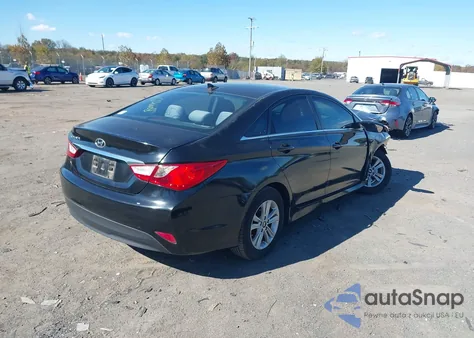2014 Hyundai Sonata Gls из США, поврежденный, VIN 5NPEB4AC2EH926510
